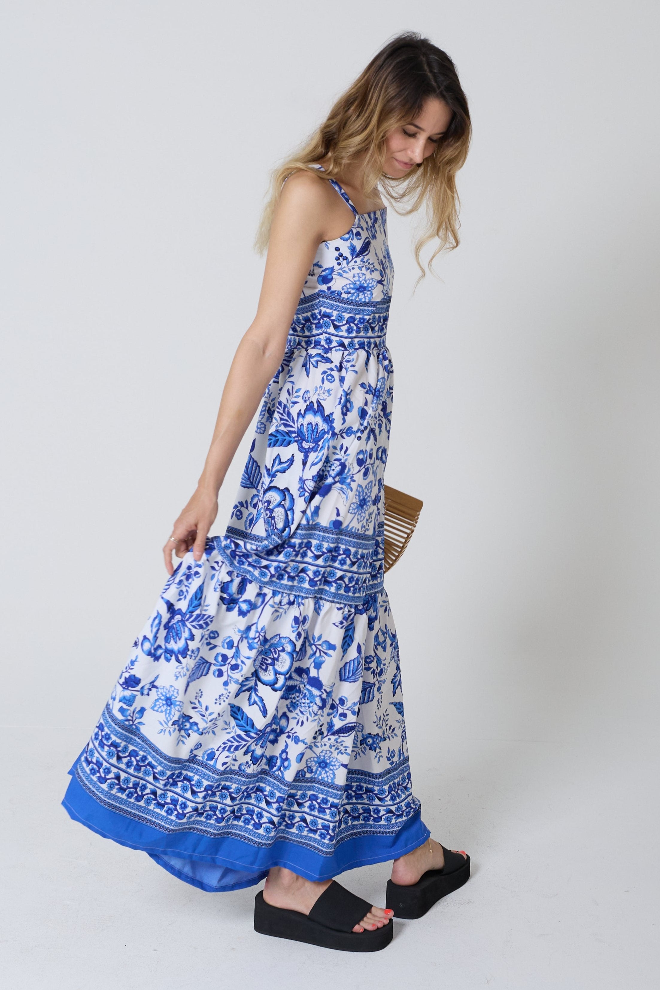 Long Sleeveless Maxi Dress