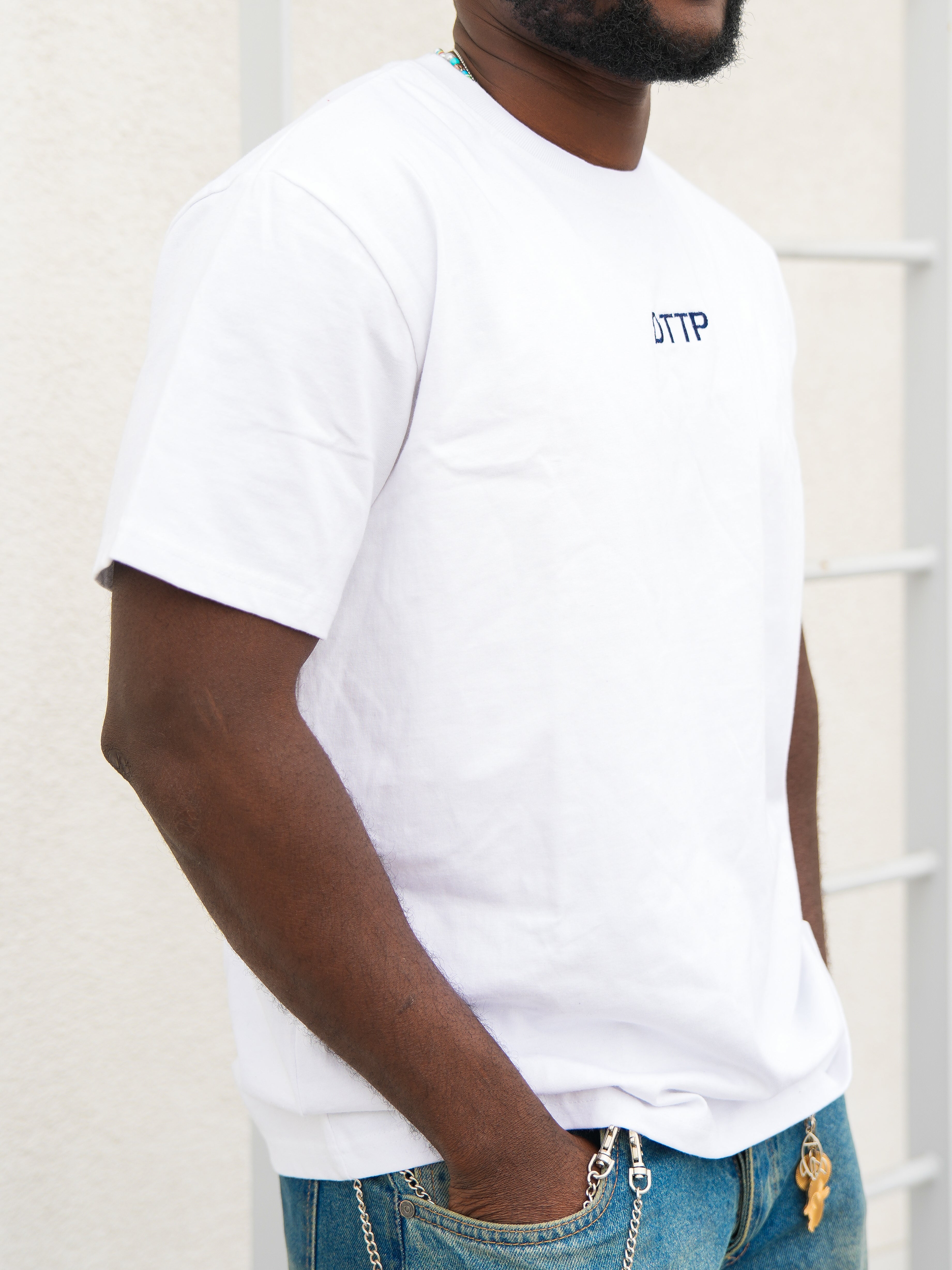 DTTP Innovator's Male White T-Shirt