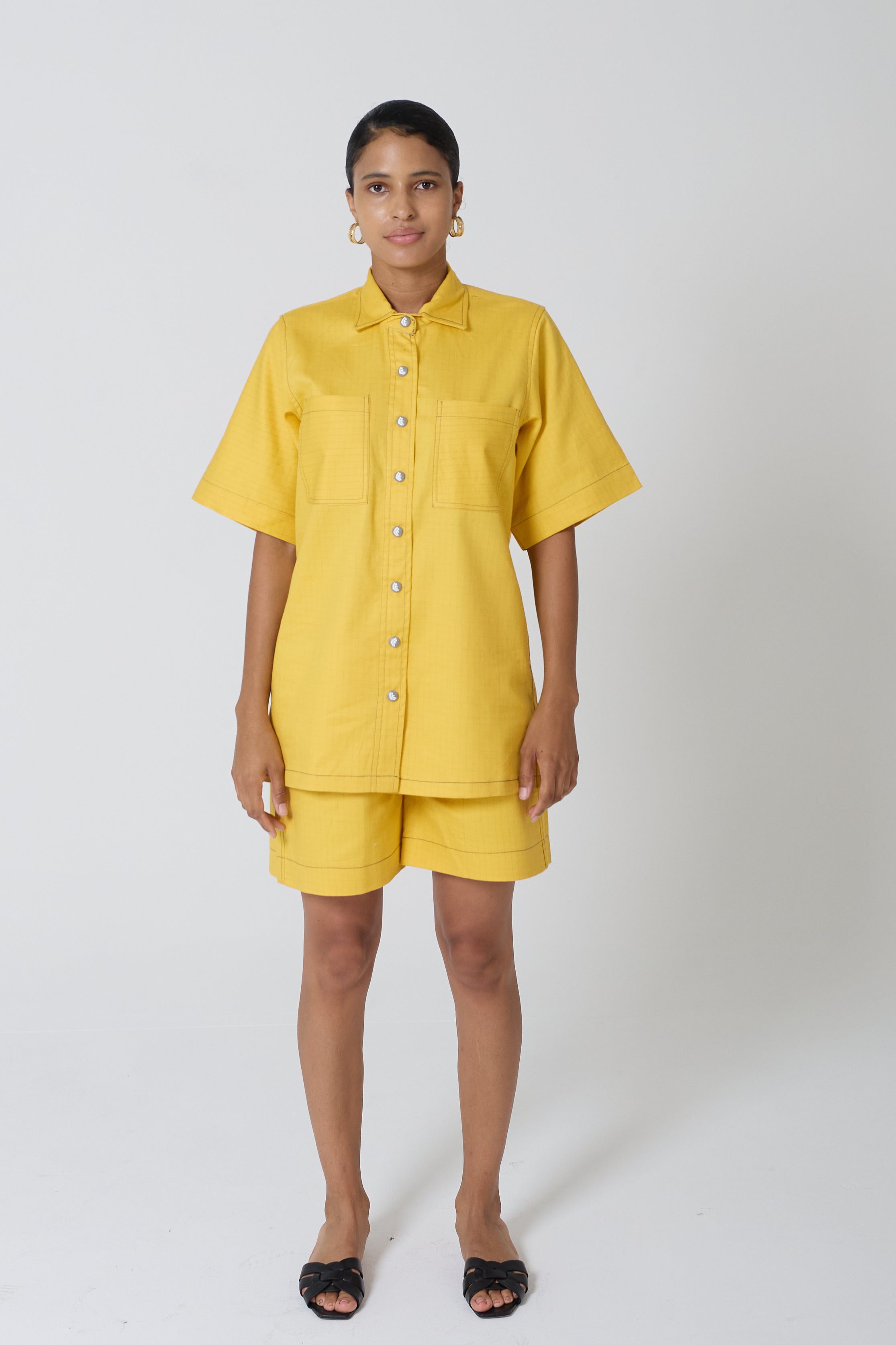 Short Sleeve Shirt and Shorts Set