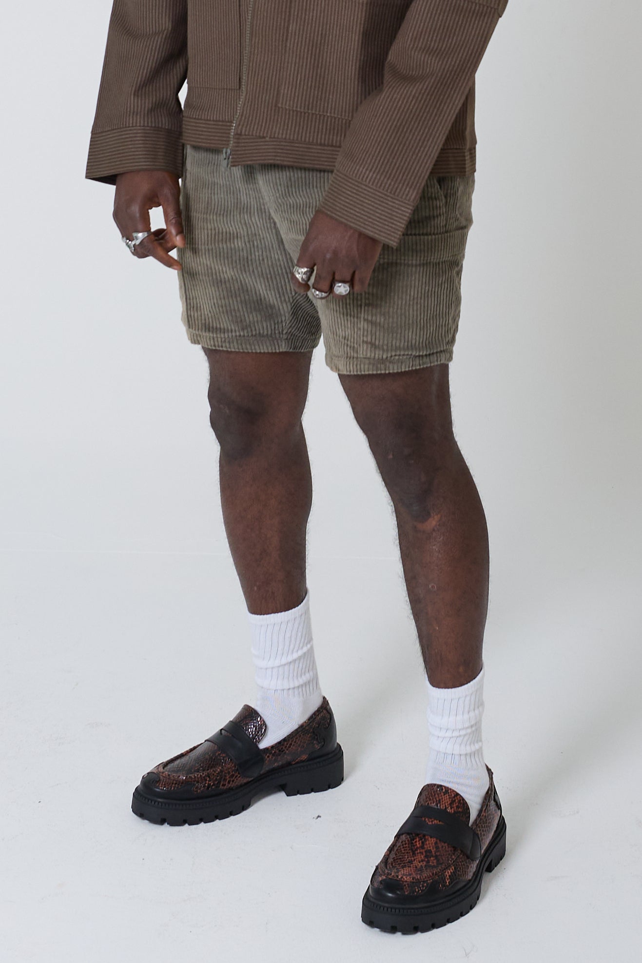 Men's Shorts with Four Side Pockets