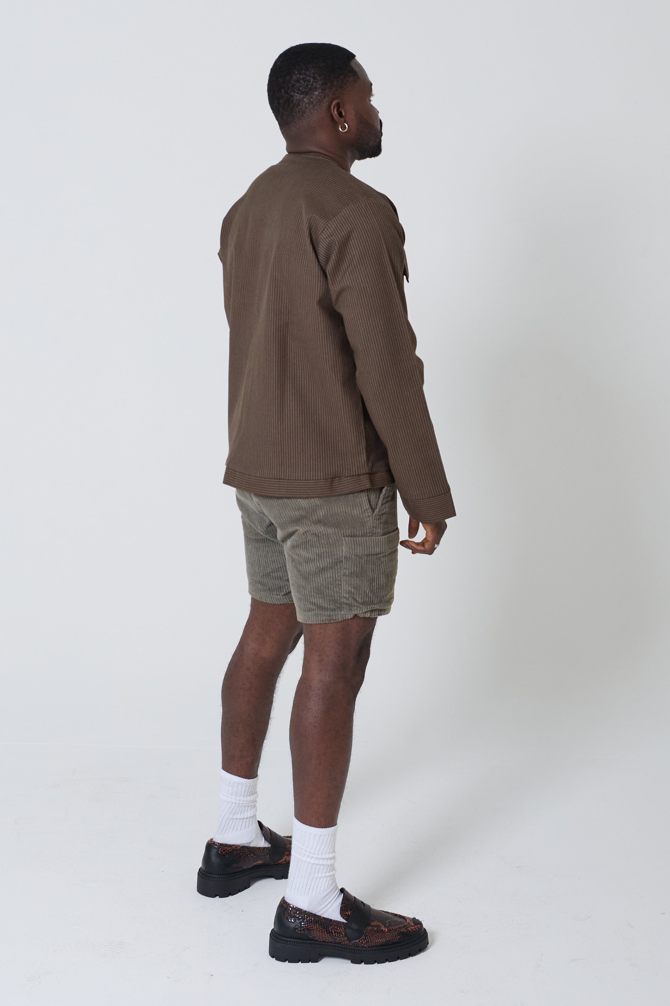 Men's Shorts with Four Side Pockets