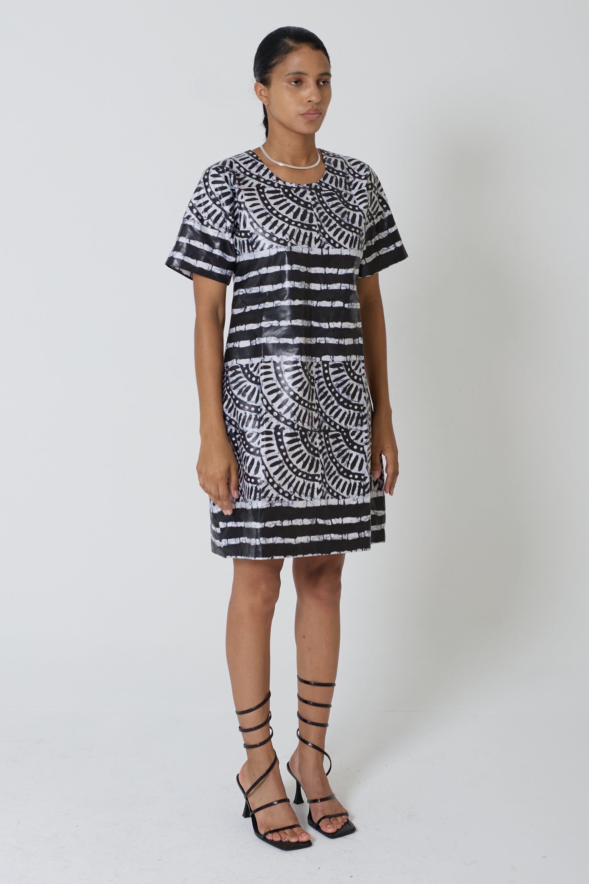 Midi Short Sleeve Dress