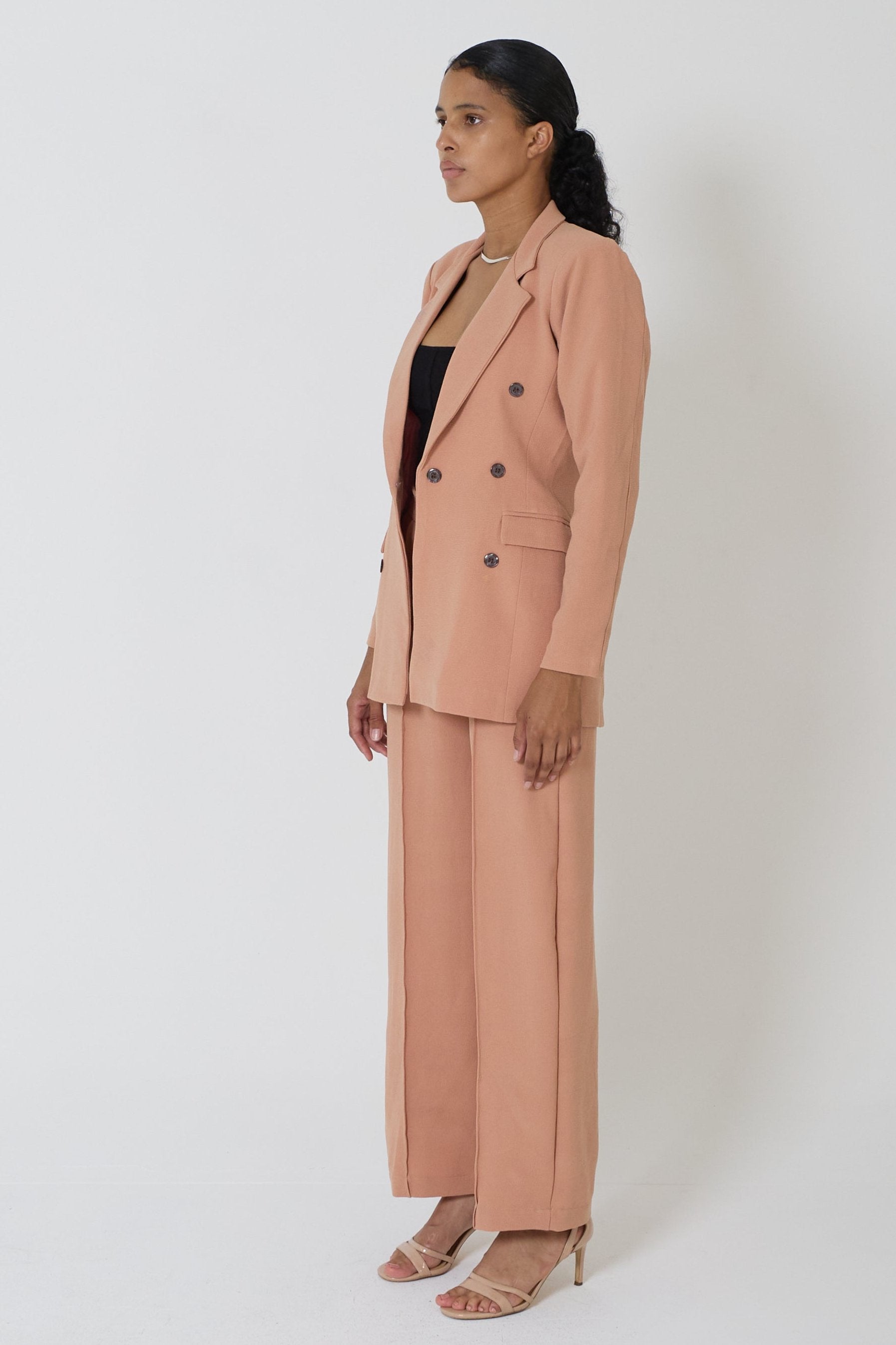 Blazer and Pants Suit Set